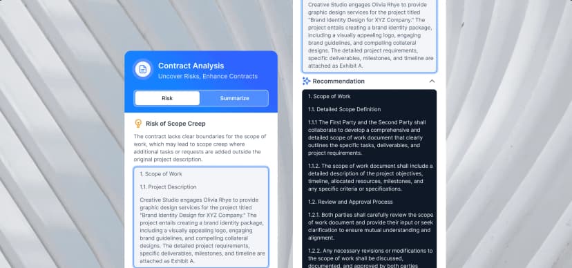 Features of Legal AI - Legaliser